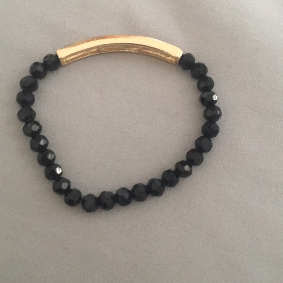 Bracelet black and gold - Picture 2 of 3